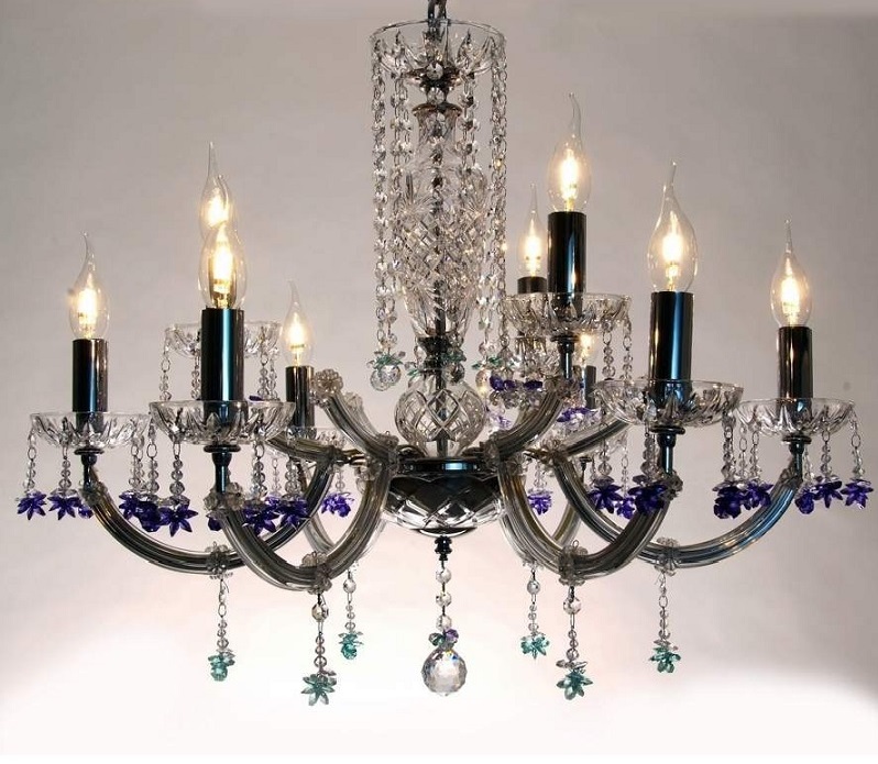 Luis XV 6+3 racimo morado/verde