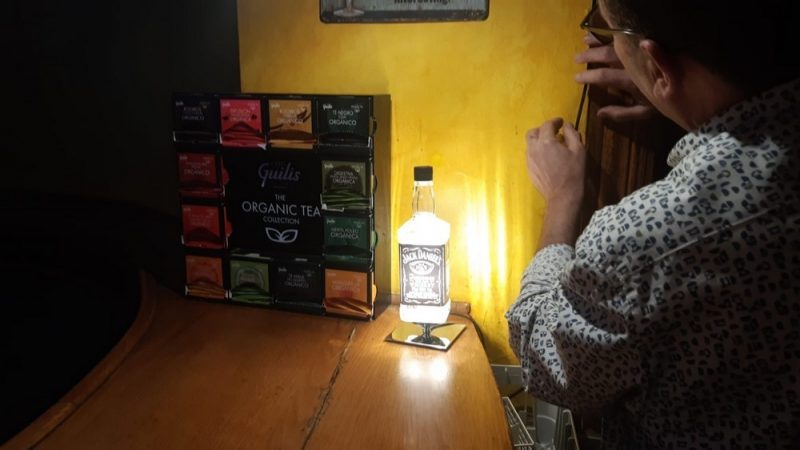 Botella Lámpara Jack Daniels - Imagen 5