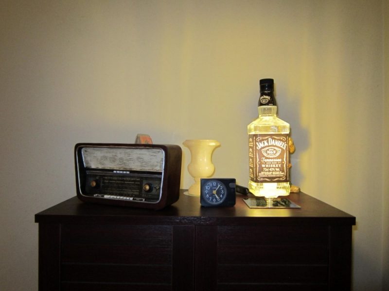 Botella Lámpara Jack Daniels - Imagen 10