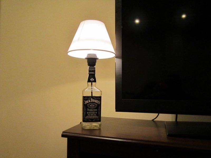 Botella Lámpara Jack Daniels - Imagen 11