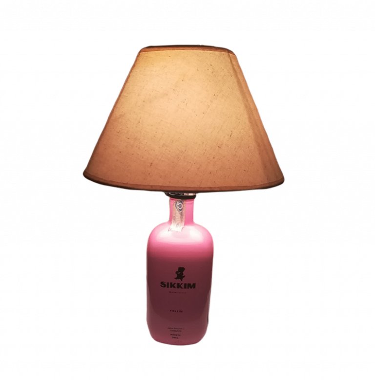 Botella Led Rosa Botella Lámpara Sikkim rosa Franluz