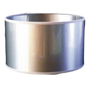 Pantalla cilindro plata