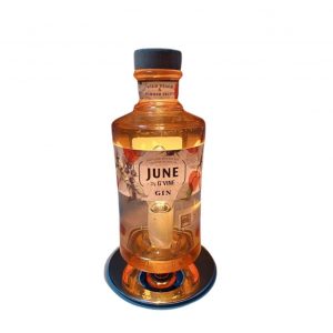 Botella Lámpara Gin June Naranja