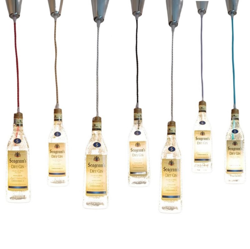 Botella Lámpara Gin Westminster - Imagen 3