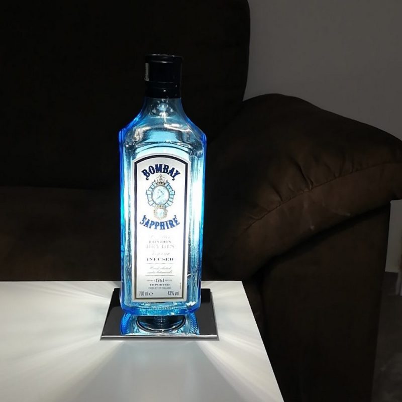 Botella Lámpara Bombay Saffhire