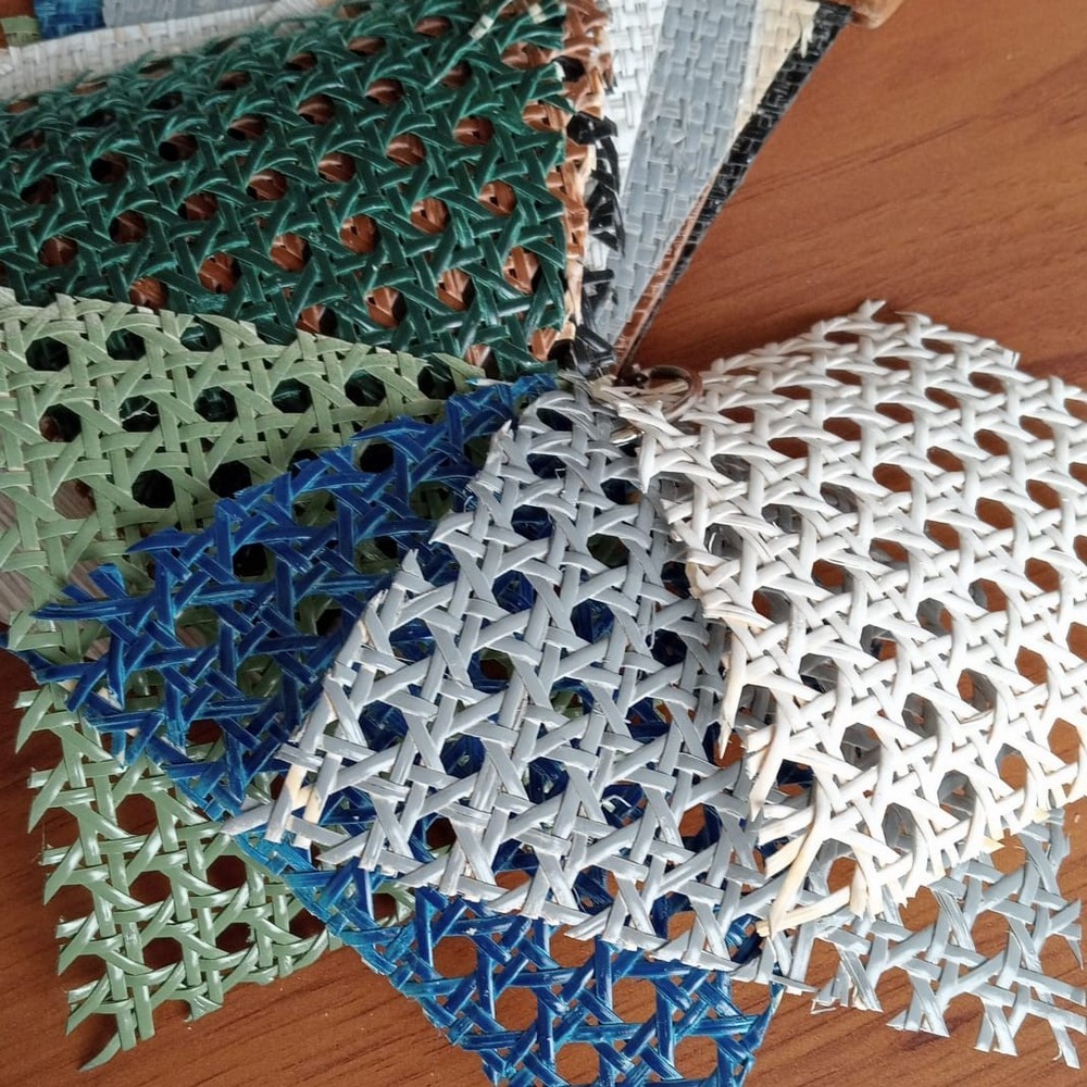 Pantalla Cilindro Rattan Colores - Imagen 3