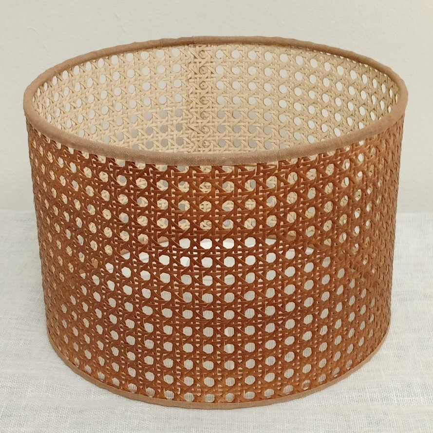 Pantalla Cilindro Rattan Colores - Imagen 2