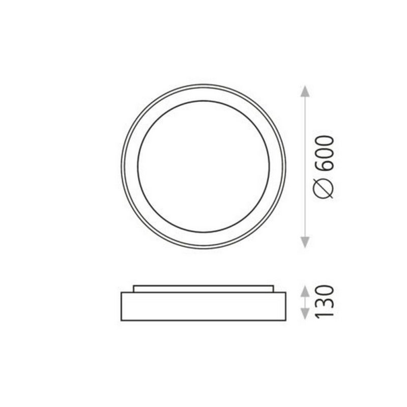 Plafón Led Dilga con regulación - Imagen 6